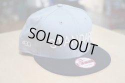画像1: 430 NF STANDARD LOGO SNAP BACK CAP GRY-BLUE